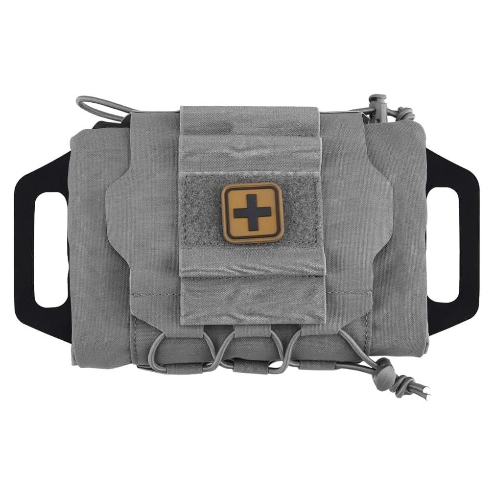 Kit de Primeros Auxilios Rápido SABADO IFAK 19x2.5cm Gris