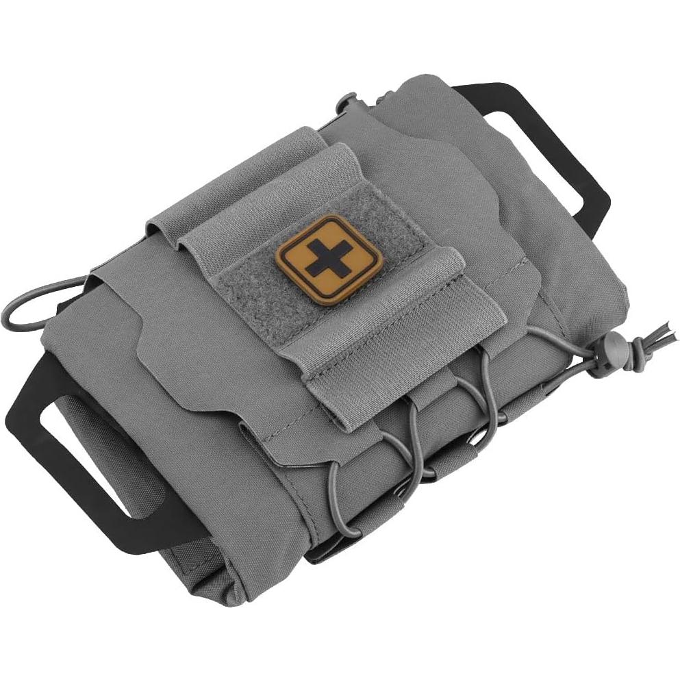 Kit de Primeros Auxilios Rápido SABADO IFAK 19x2.5cm Gris