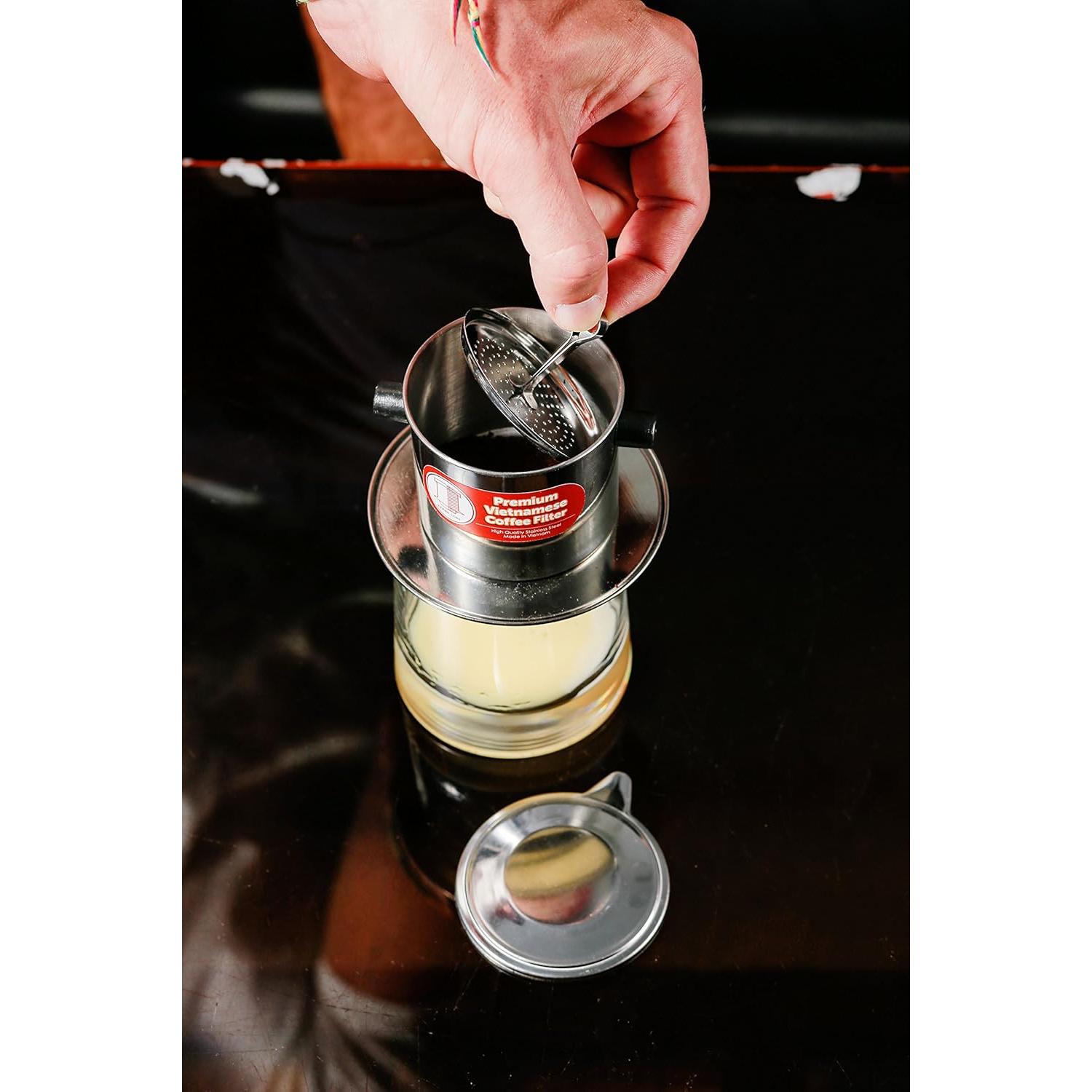 Filtro de Café Vietnamita Thang Long 120 ml Acero Inoxidable