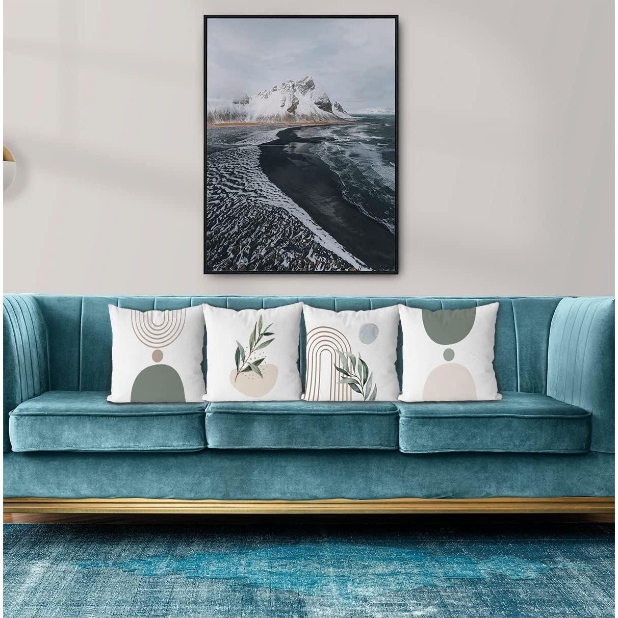 Funda de Cojín Decorativa KEUSPI 45x45 cm Set de 4 Bohemia