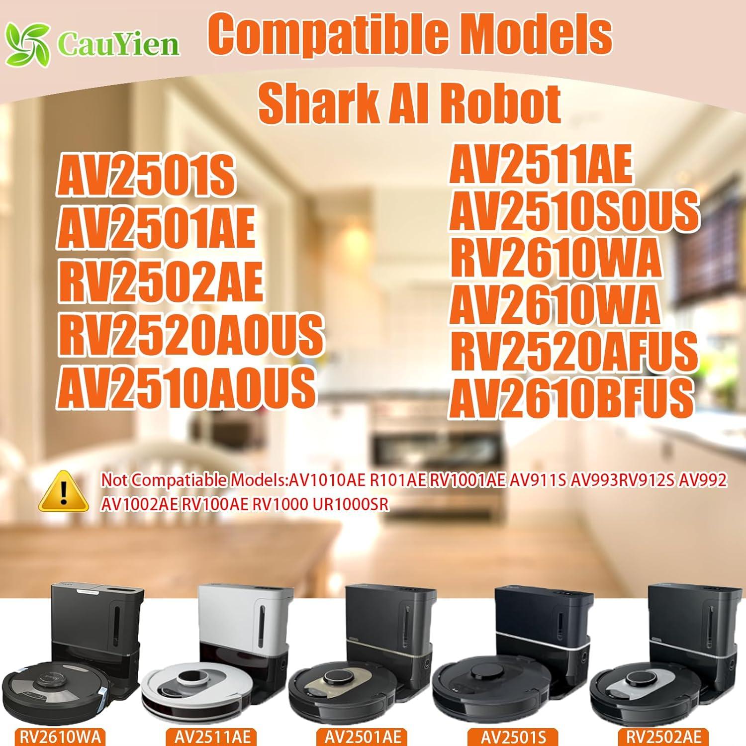 Kit de Piezas de Repuesto Shark AI AV2501S - 21 Piezas
