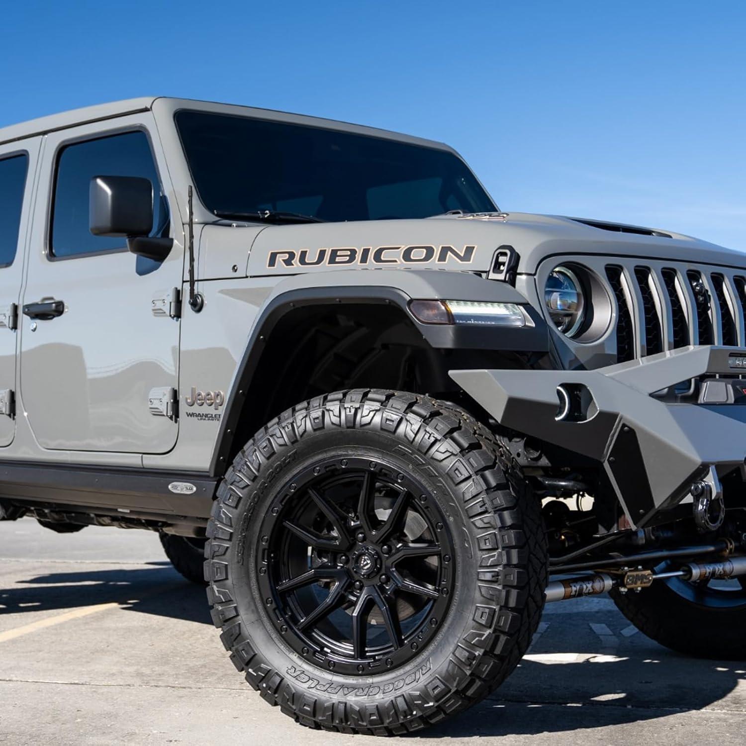 Antena corta KSaAuto 33 cm para Jeep Wrangler Gladiator 2007-2025