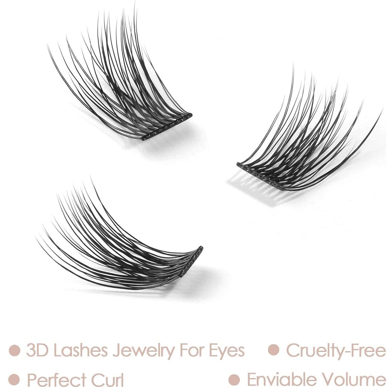 Extensión de Pestañas EASITENSION 10mm C Curl 12 Grupos Volumen