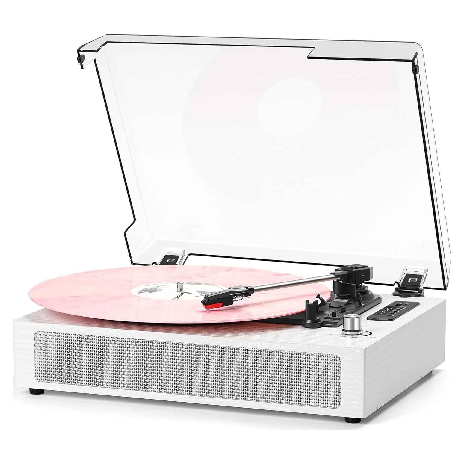 Reproductor de Vinilo Bluetooth DANFI AUDIO TE-2019 3 Velocidades