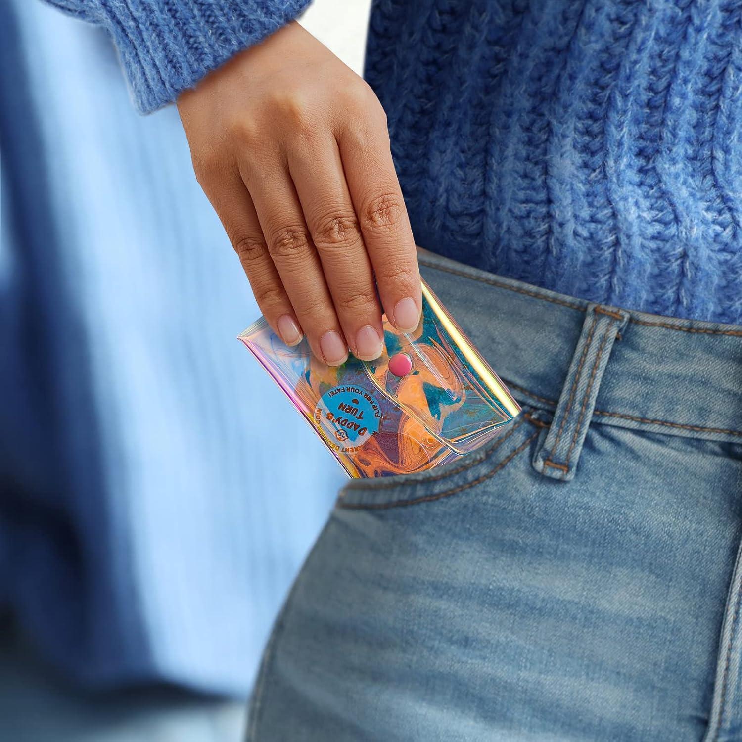 Conjunto 3 Bolsas de Maquillaje Holográficas Patelai - Tamaños Mixtos