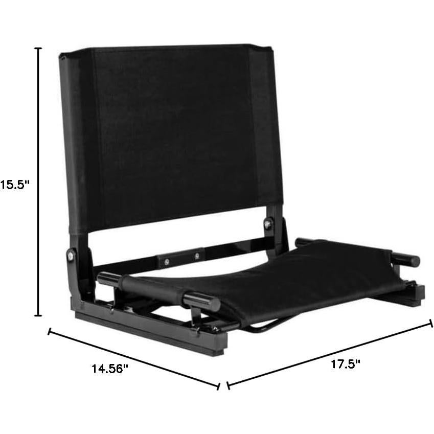 Asiento de Graderío StadiumChair Gamechanger Negro Ergonómico