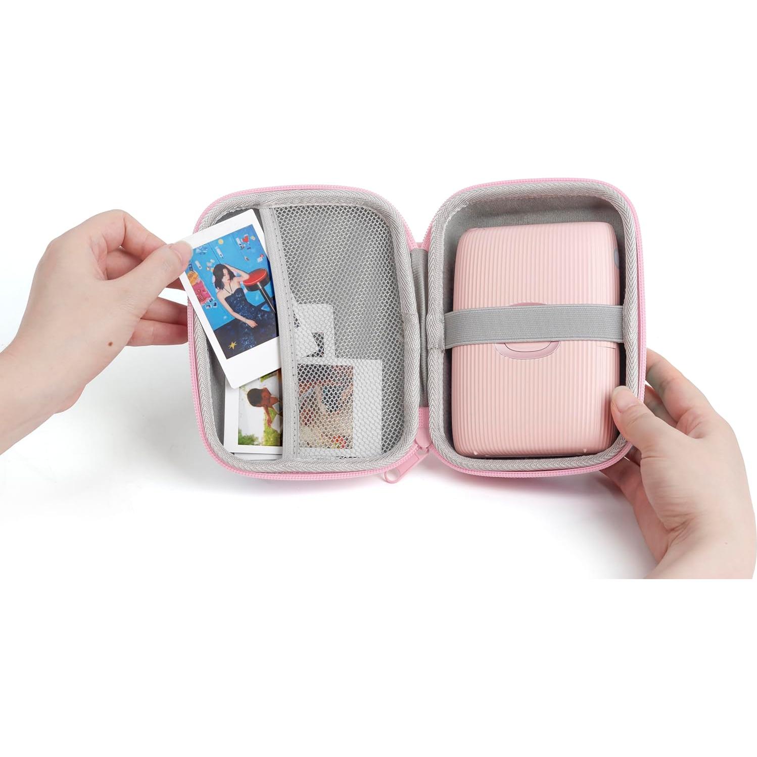 Funda Dura EVA MUZIRI KINOKOO para Cámara Fuji Instax Mini EVO y Mini Link 2 - Rosa Gradiente