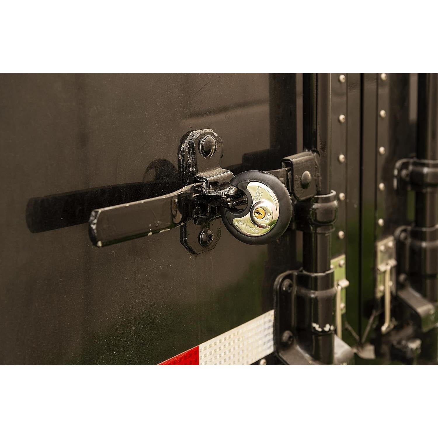 Candado de Alta Seguridad BRINKS 70mm con Llave - Acero Inoxidable