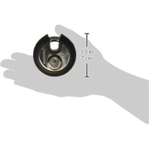 Candado de Alta Seguridad BRINKS 70mm con Llave - Acero Inoxidable