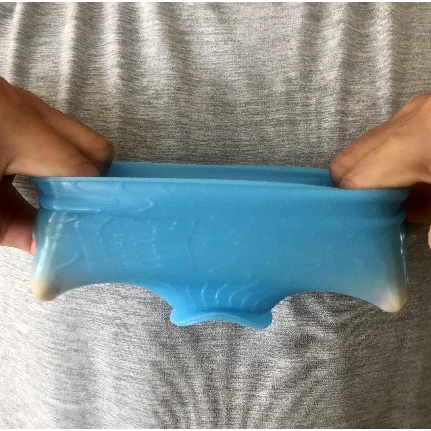 Funda Elástica LeakLocks para Artículos de Tocador - Paquete de 4 Azul