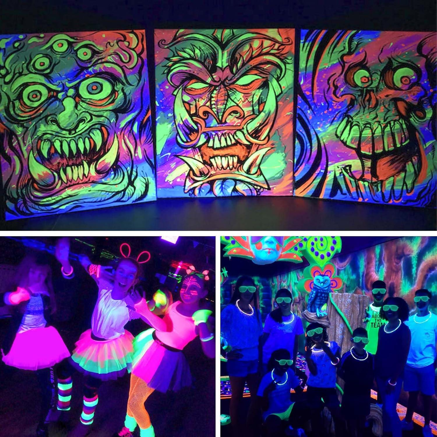 Barra de luz negra LED 40W Atfoyer, 44.9 m², fácil instalación