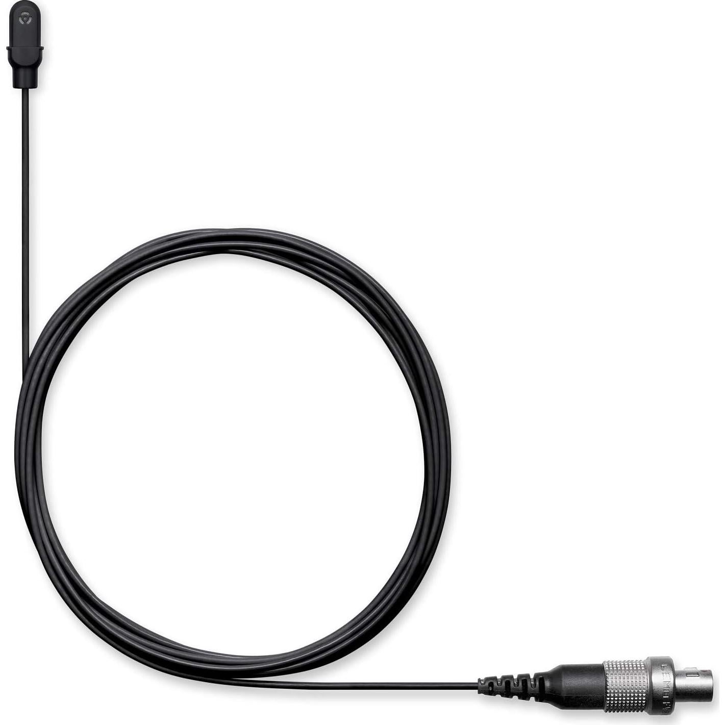 Micrófono Lavalier Omnidireccional Shure DuraPlex Negro IP57