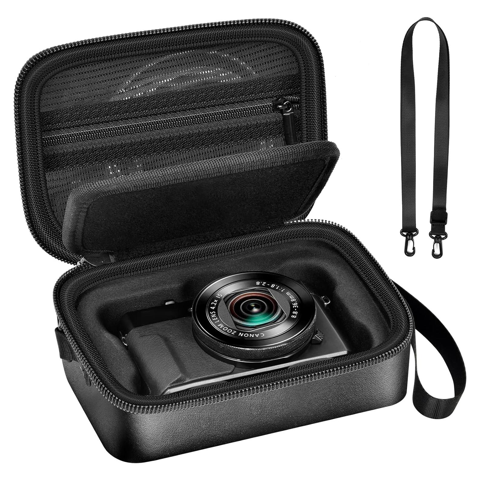 Funda para Cámara Digital Canon PowerShot G7X/SX740 - Negro