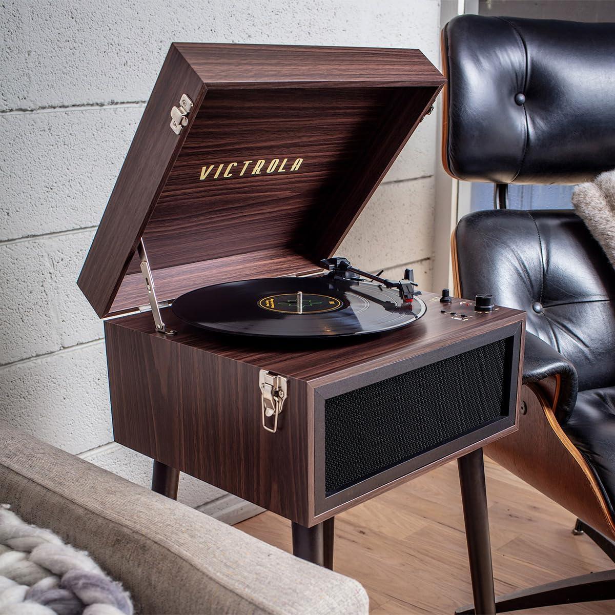 Tocadiscos Bluetooth Victrola Liberty 5-en-1 Espresso