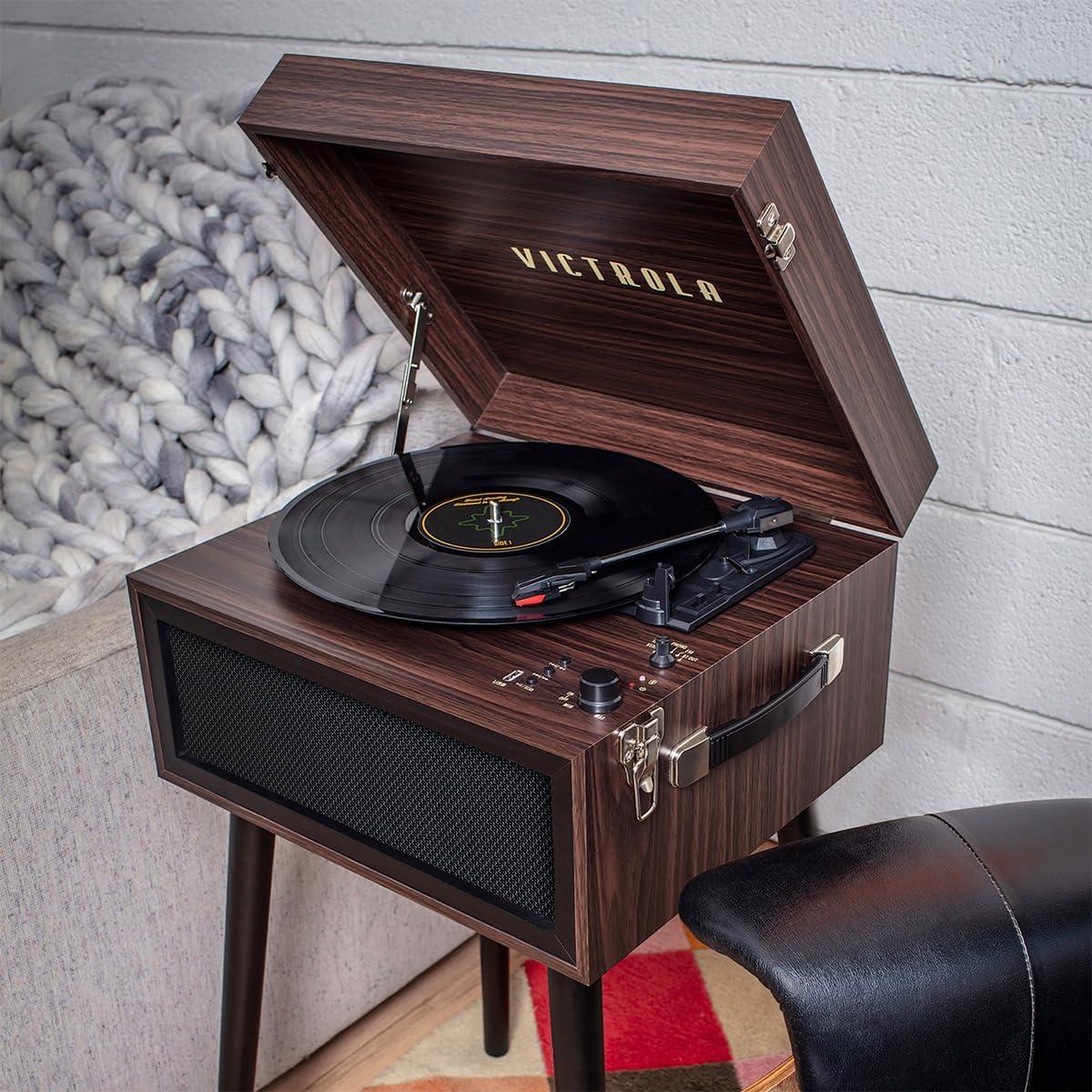 Tocadiscos Bluetooth Victrola Liberty 5-en-1 Espresso
