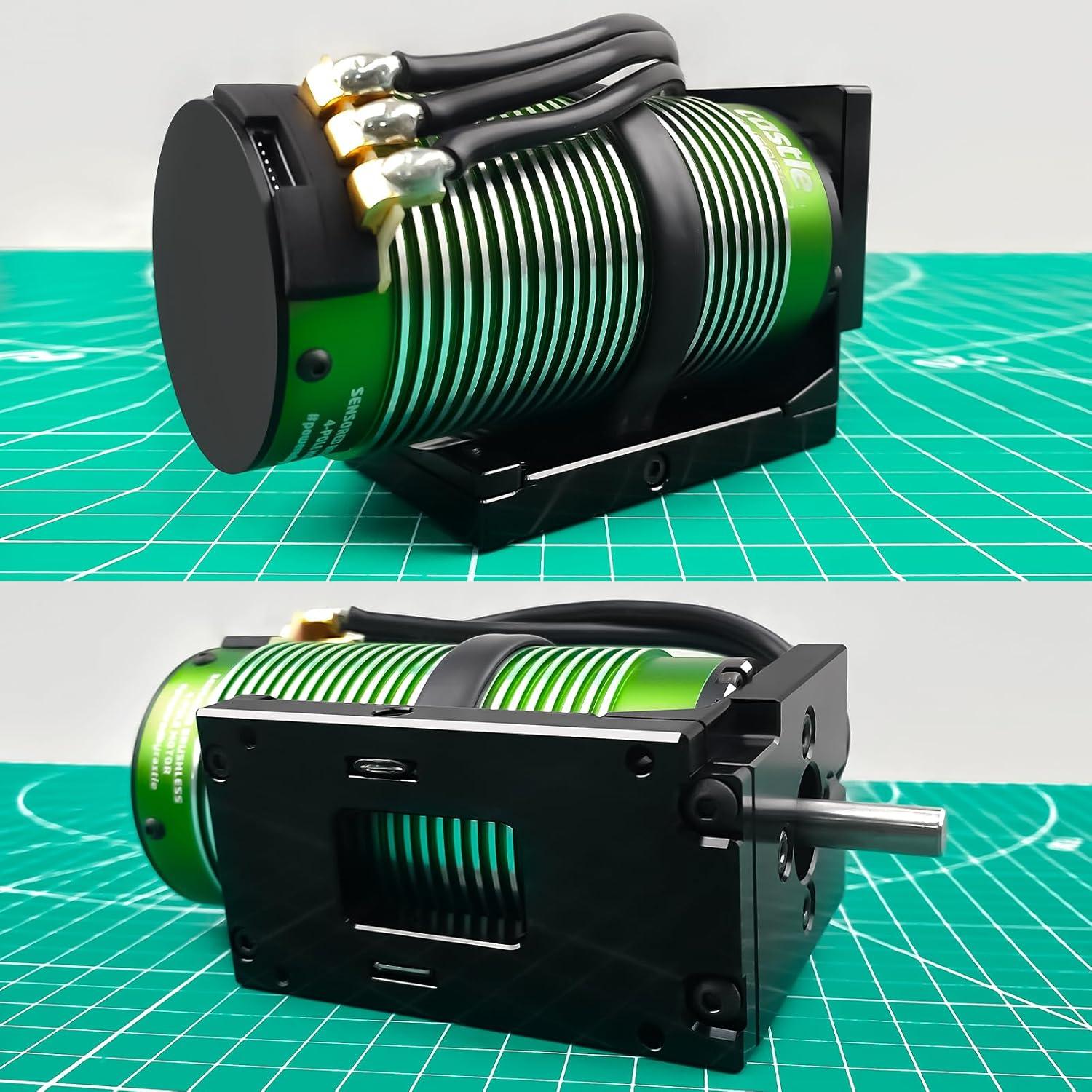 Soporte de Motor RCHUBAM Aluminio 1/5 X-MAXX 6S Plata