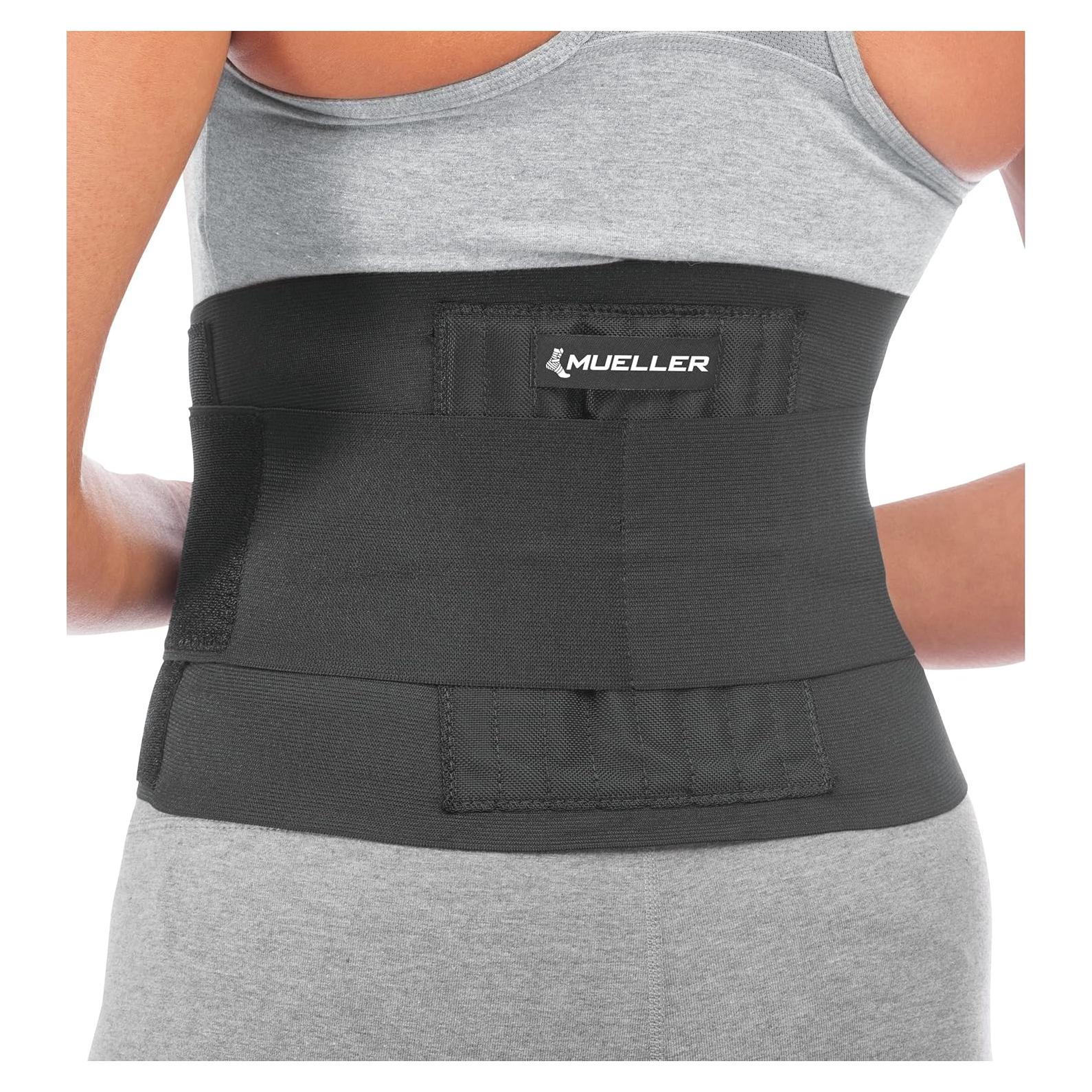 Faja Ajustable para la Espalda MUELLER - Soporte Unisex Negro