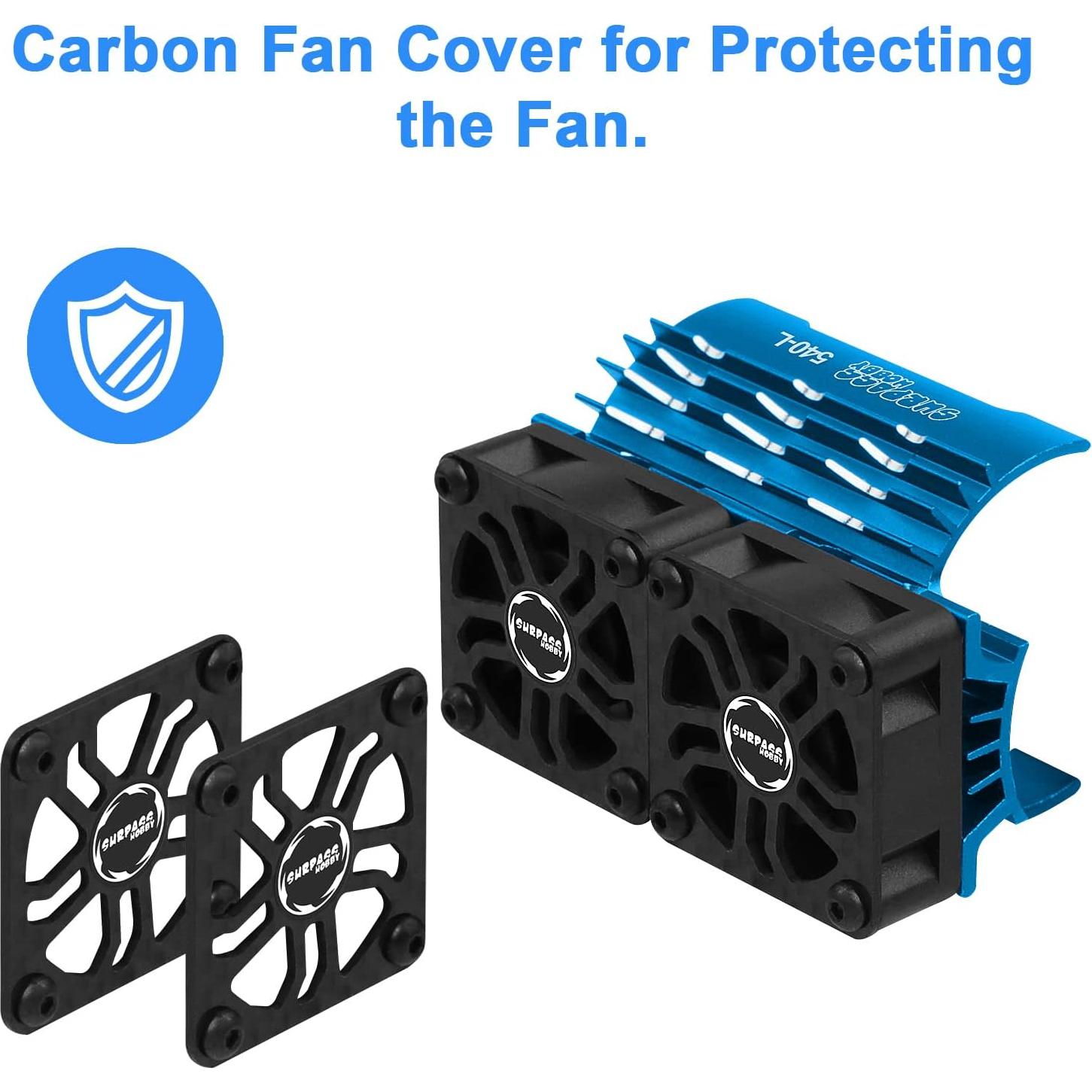 Ventilador de Enfriamiento ARRAROWN 30mm para Motor RC 36mm