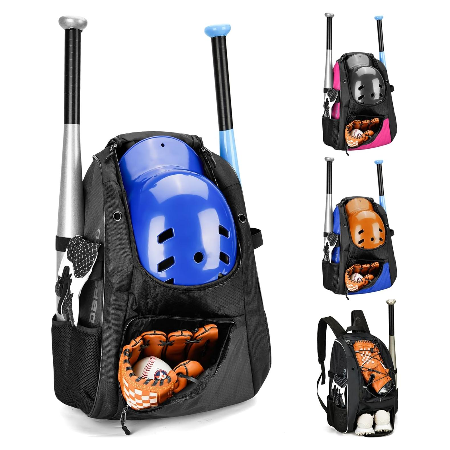 Mochila de Béisbol DAREKUKU Dr14-bk 18L para Niños y Niñas