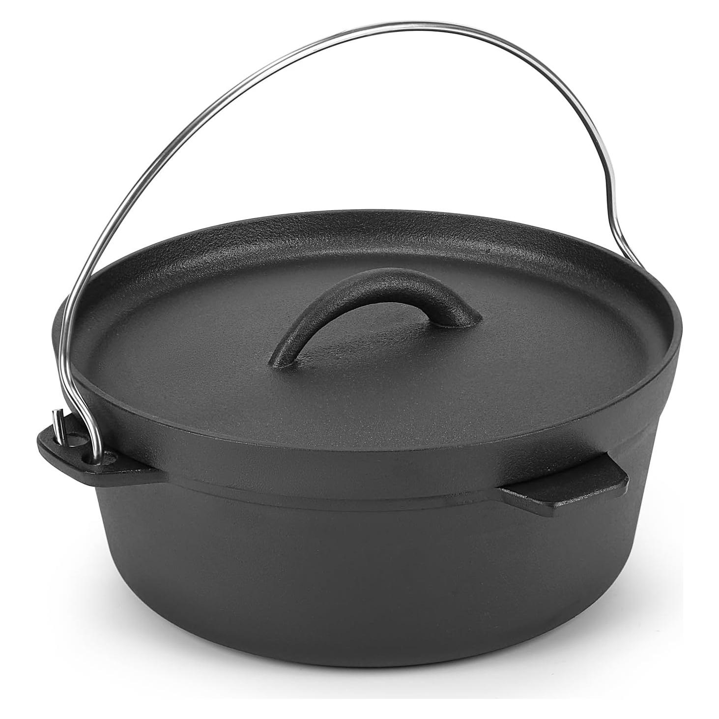 Olla de Hierro Fundido 1.5QT Northriver Casting con Tapa