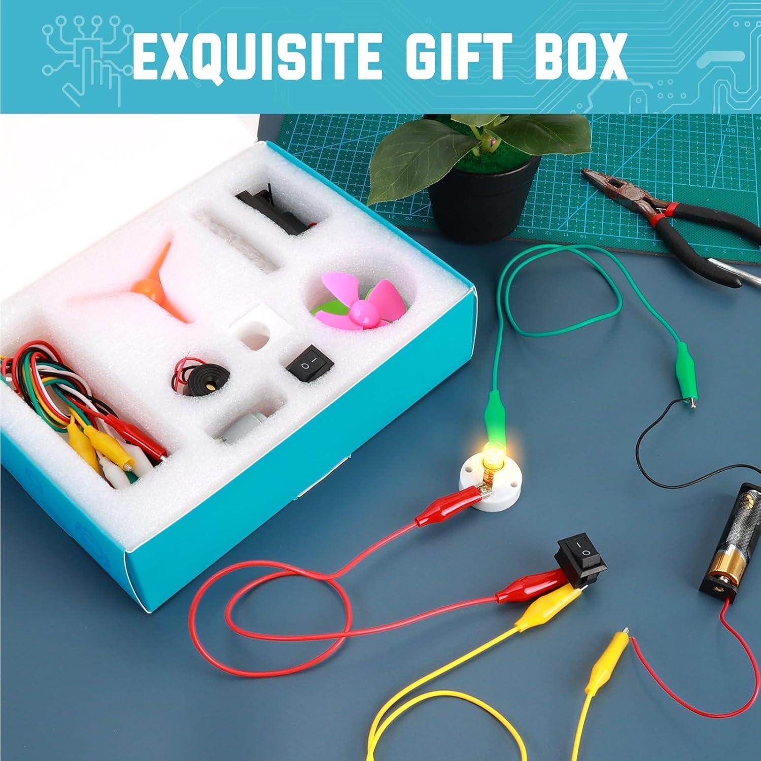 Kit de Motor Eléctrico Sntieecr para Niños 8-12 Años