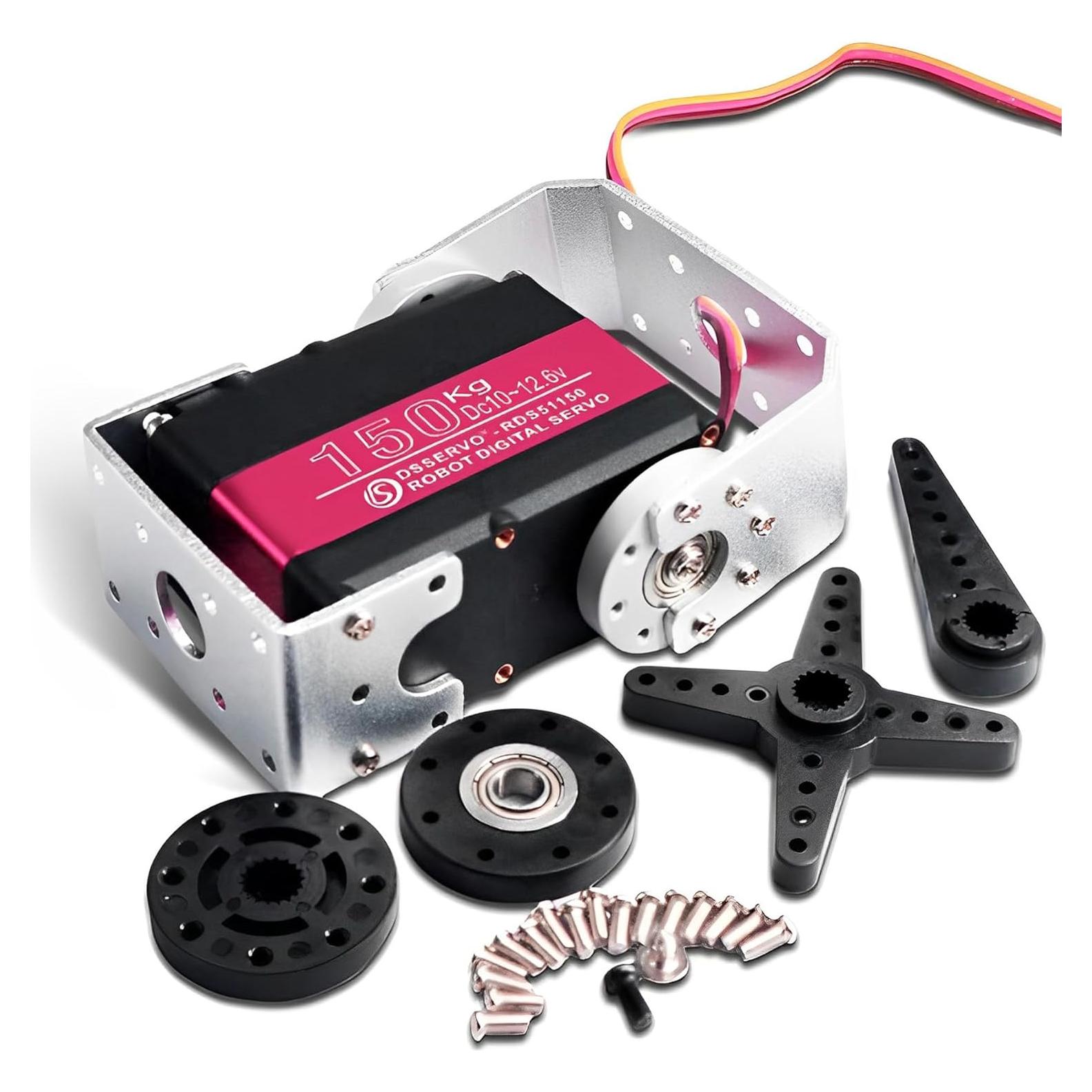 Servo Digital Wishiot 150kg para Brazo Robótico 270° IP66