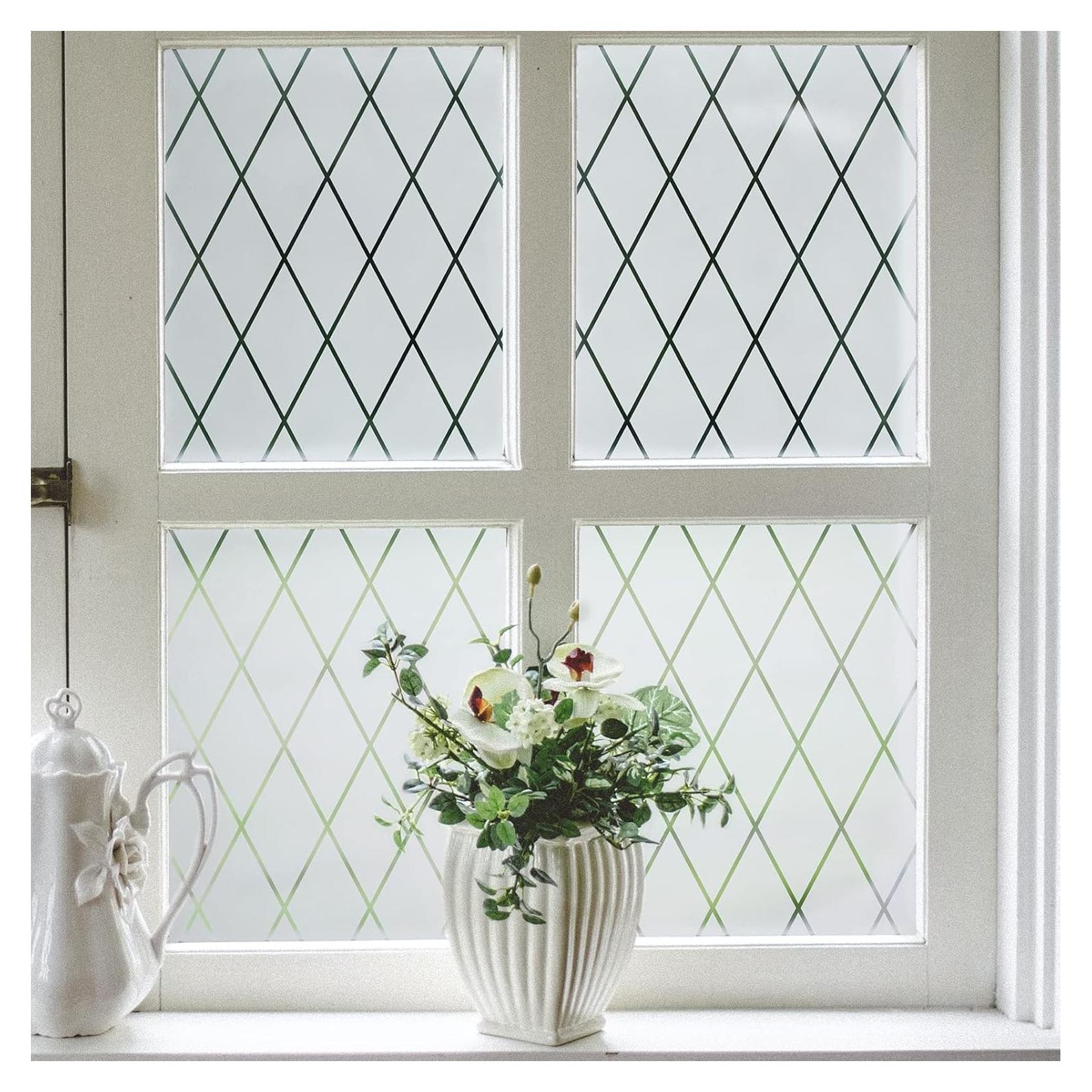 Película de Ventana VELIMAX Lattice 45x200 cm Anti-UV