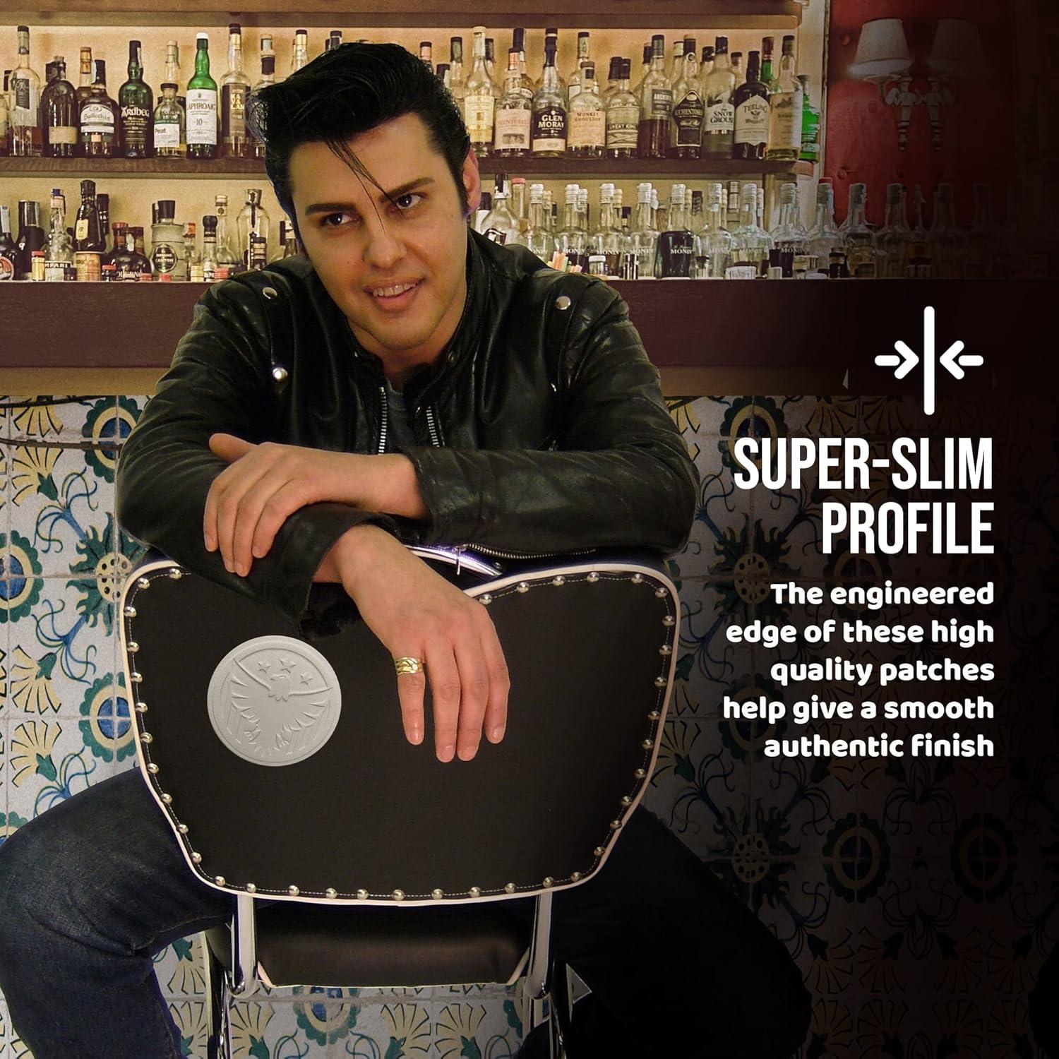 Parche de Reparación Autoadhesivo MastaPlasta 8cm Negro