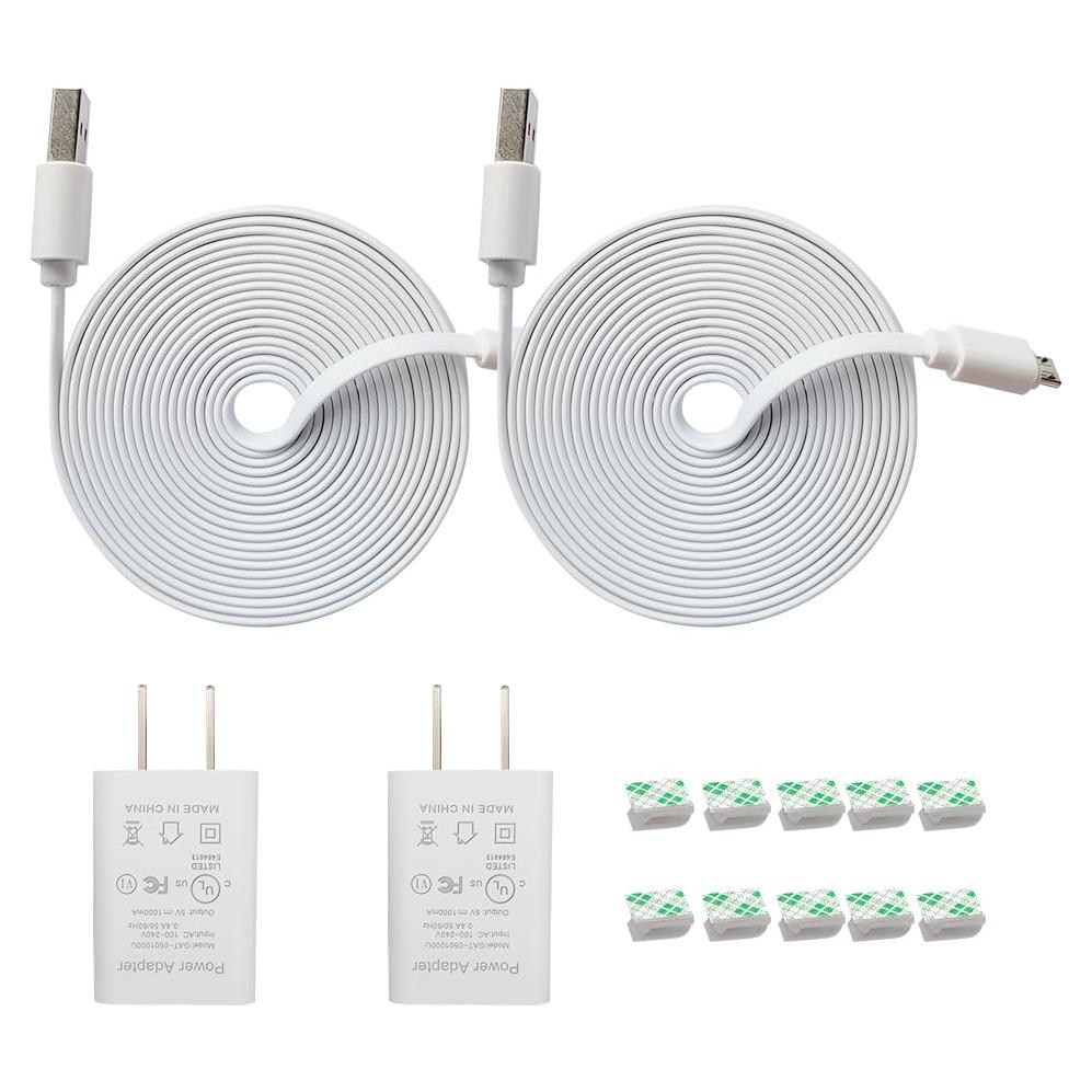 Cable de Extensión de Alimentación 3m LY US para Cámaras de Seguridad