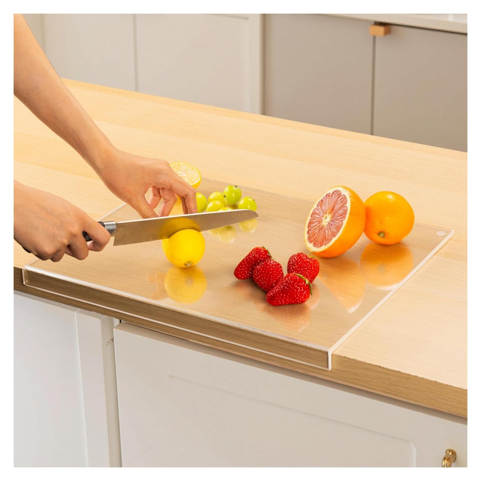 Tabla de Cortar Acrílica Gracenal 40.64x30.48 cm Antideslizante