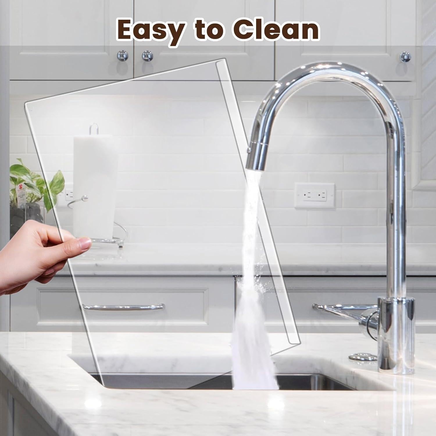 Tabla de Cortar Acrílica Gracenal 40.64x30.48 cm Antideslizante