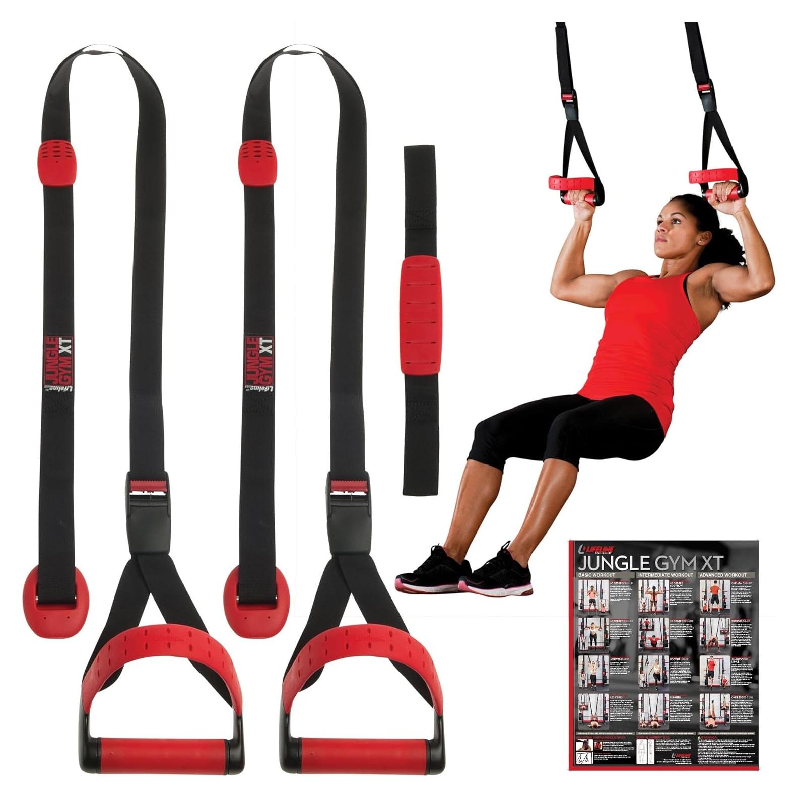 Kit de Entrenamiento de Suspensión Lifeline Jungle Gym XT - 1.26 kg