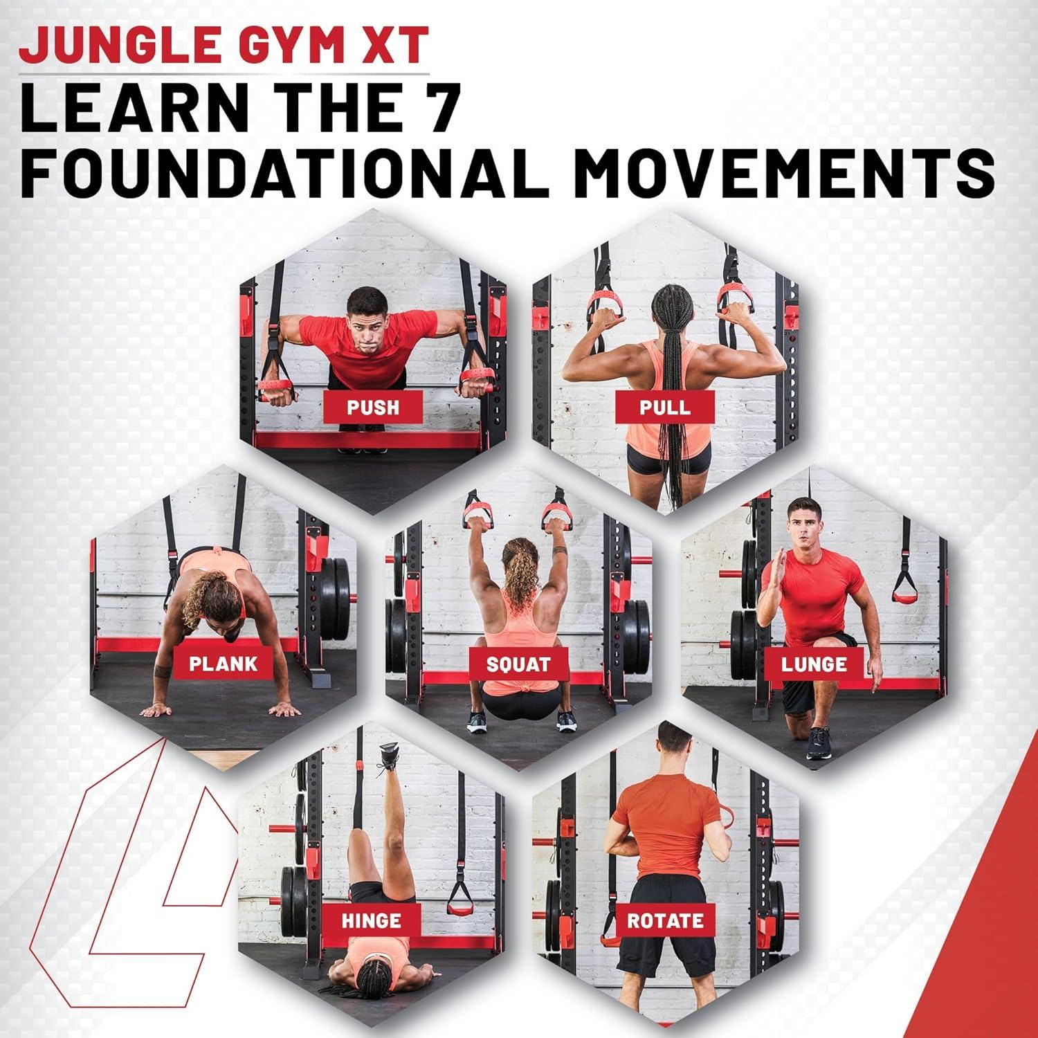 Kit de Entrenamiento de Suspensión Lifeline Jungle Gym XT - 1.26 kg