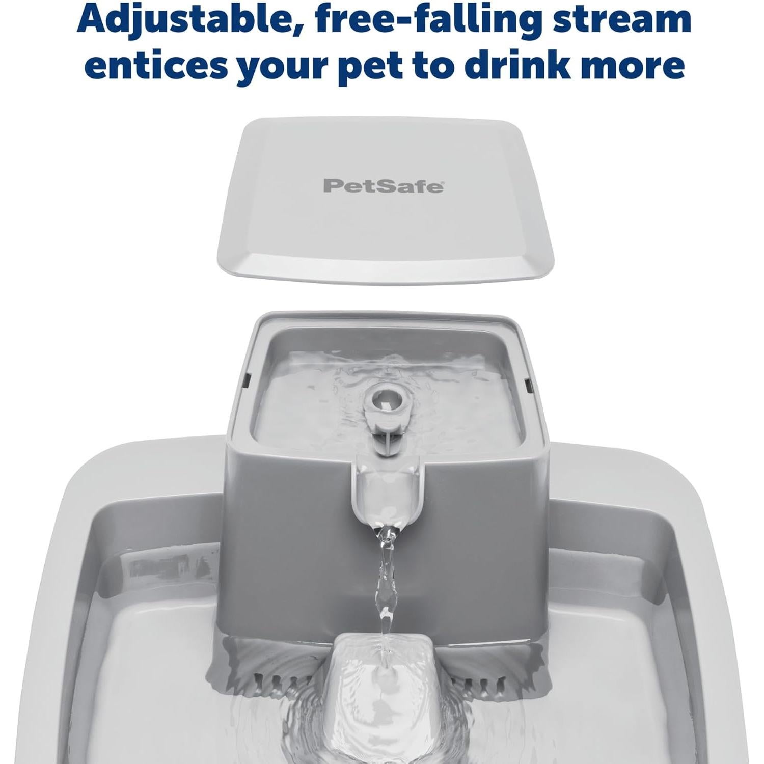 Fuente para Mascotas PetSafe Oasys 3.78L con Filtro y Control de Flujo