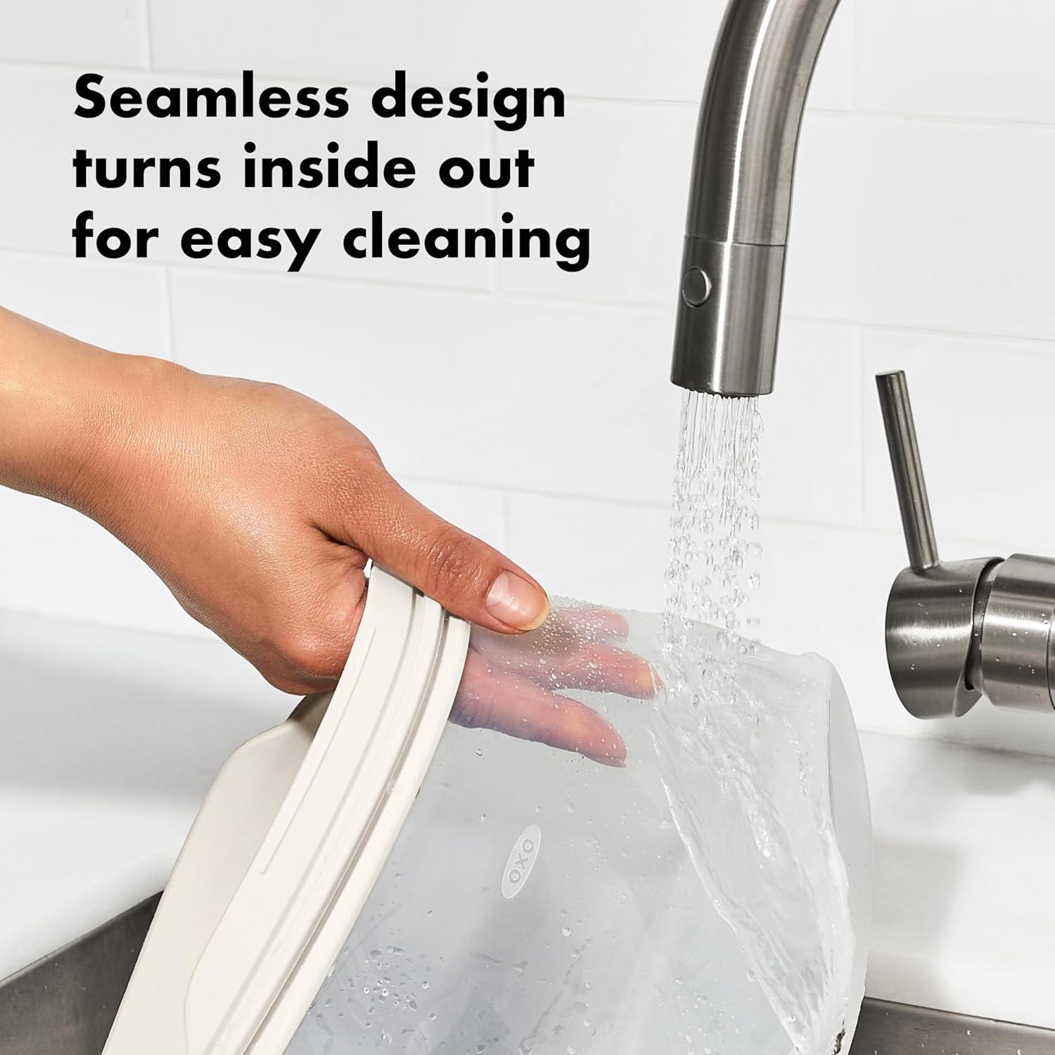 Bolsa de Silicona Reutilizable OXO Good Grips 340g - Snack de Pie