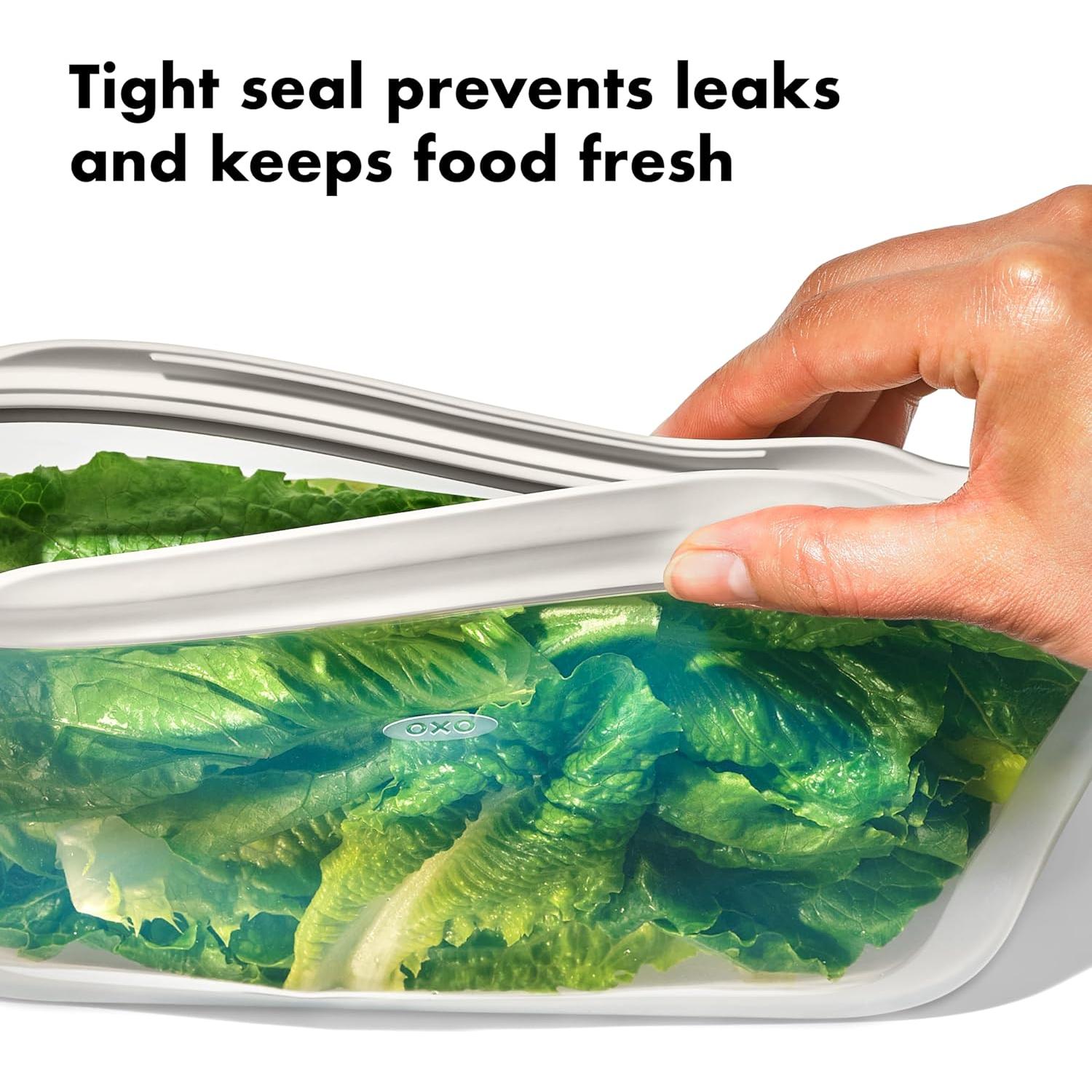 Bolsa de Silicona Reutilizable OXO Good Grips 340g - Snack de Pie