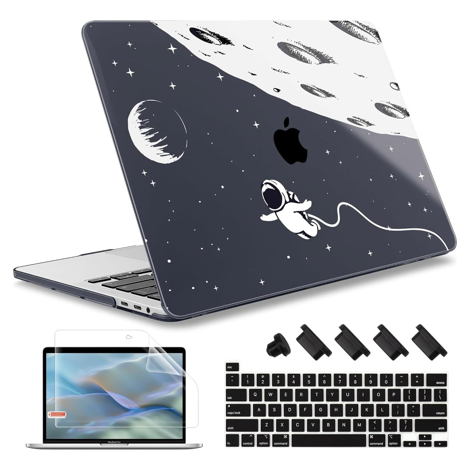 Funda Dura May Chen para MacBook Pro 16" A2141 - Vuelo de Astronauta