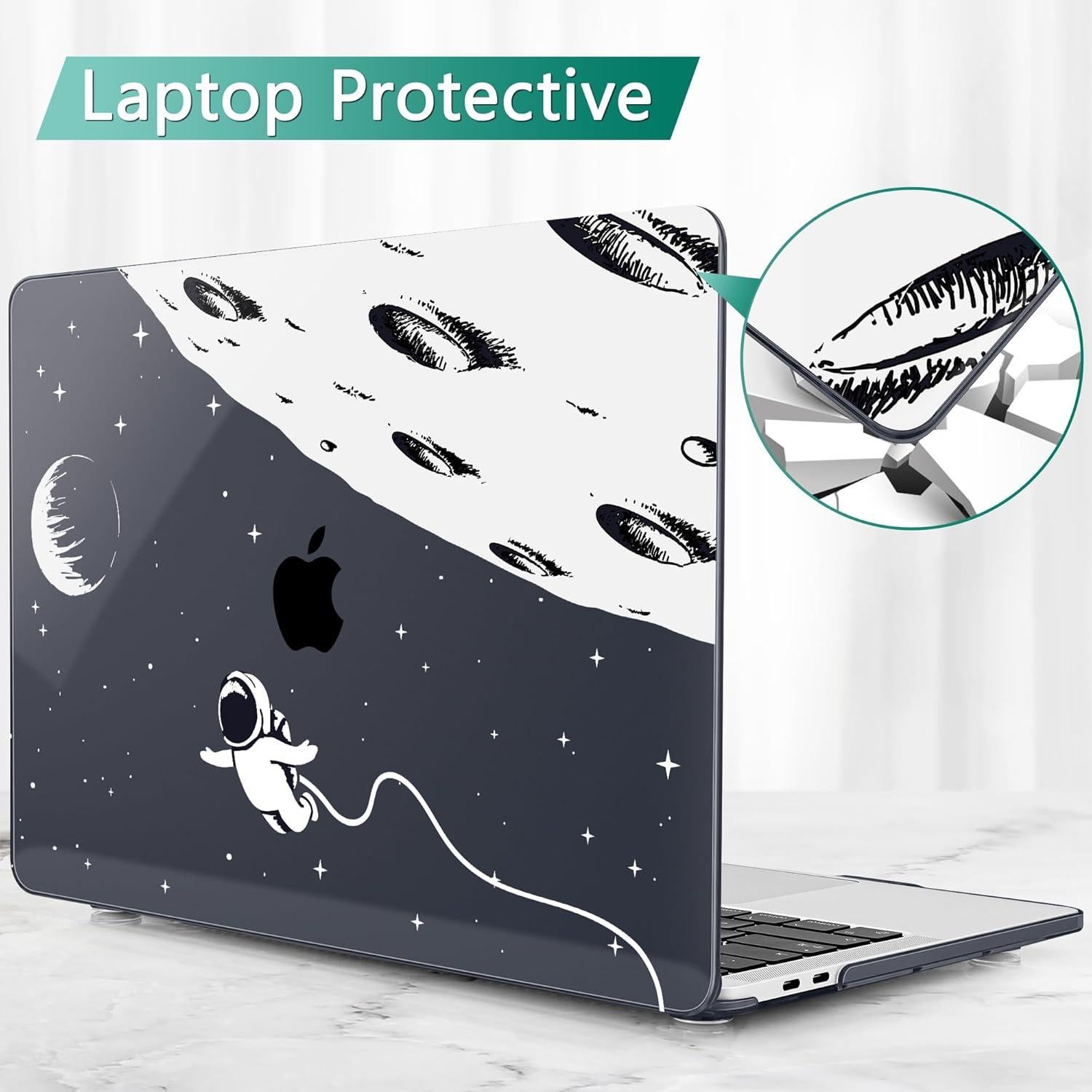 Funda Dura May Chen para MacBook Pro 16" A2141 - Vuelo de Astronauta