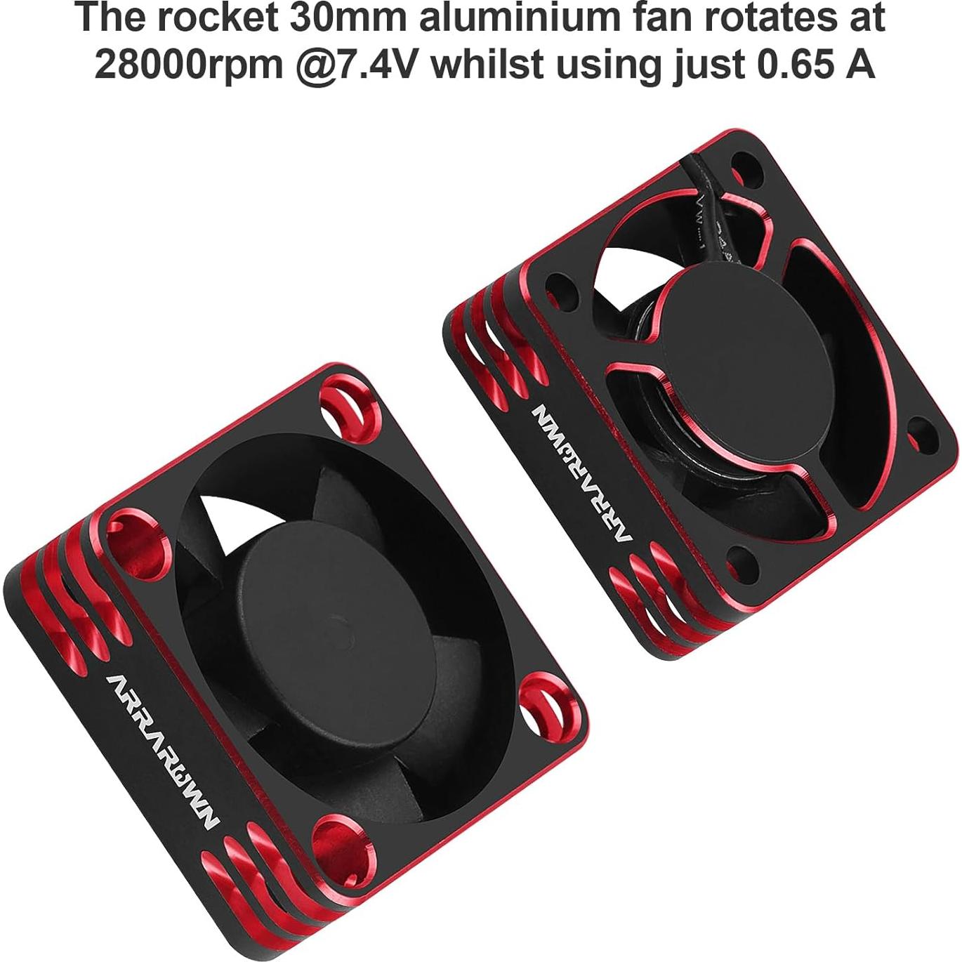 Ventilador de Enfriamiento RC DideaECO 540 550 28000RPM 2Pack