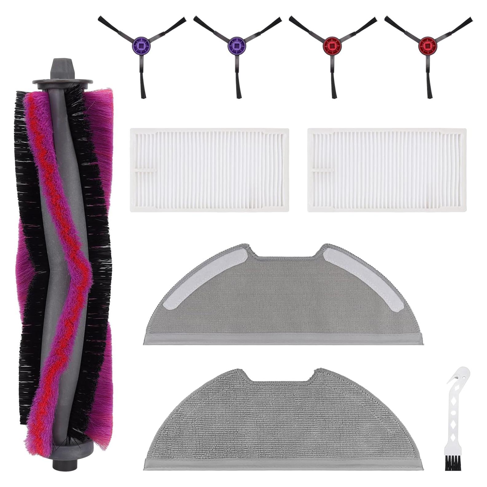 Kit de Repuestos para Aspiradora Robot Eureka E10s E20 - 2 Cepillos