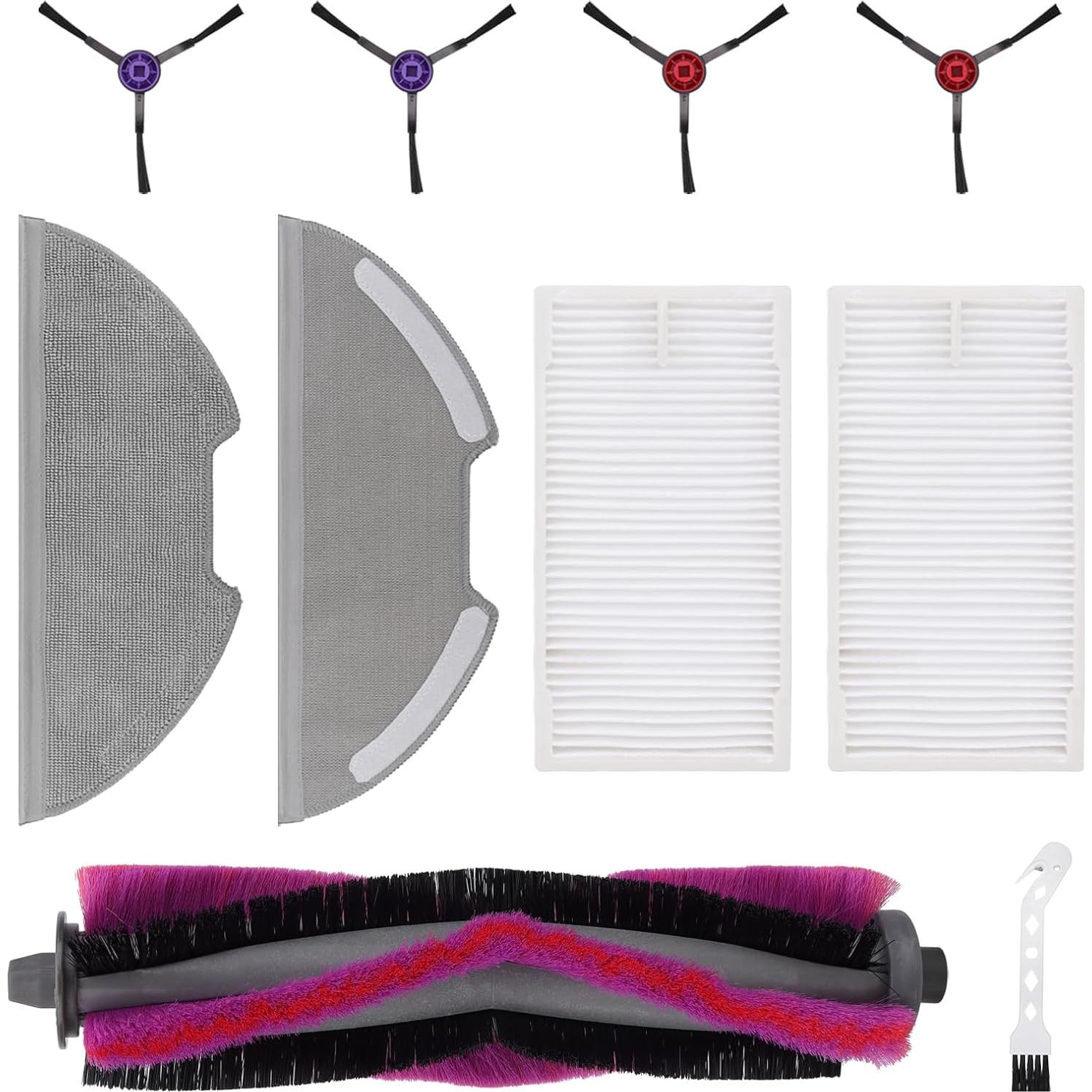 Kit de Repuestos para Aspiradora Robot Eureka E10s E20 - 2 Cepillos