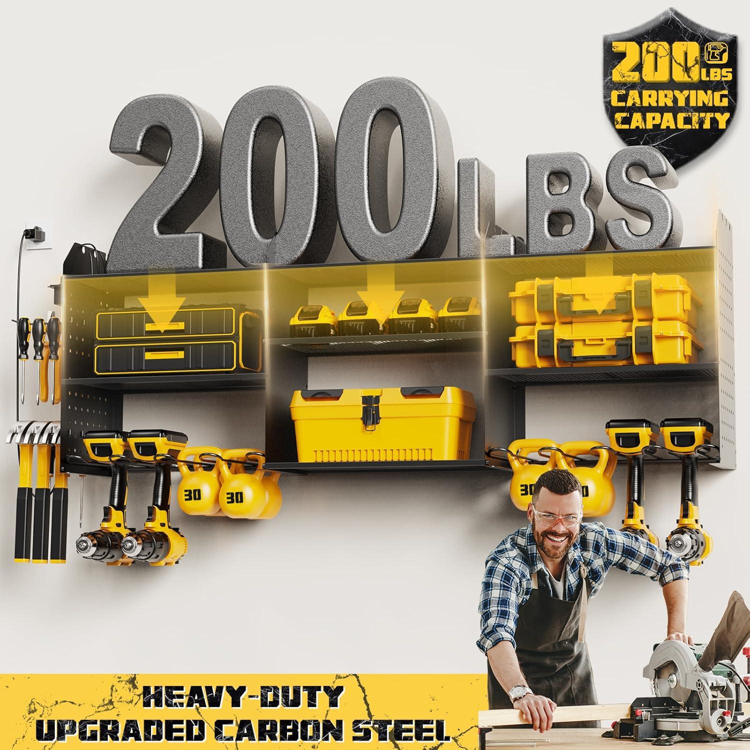 Organizador de Herramientas Eléctricas Geawokyie 3 Capas con Carga