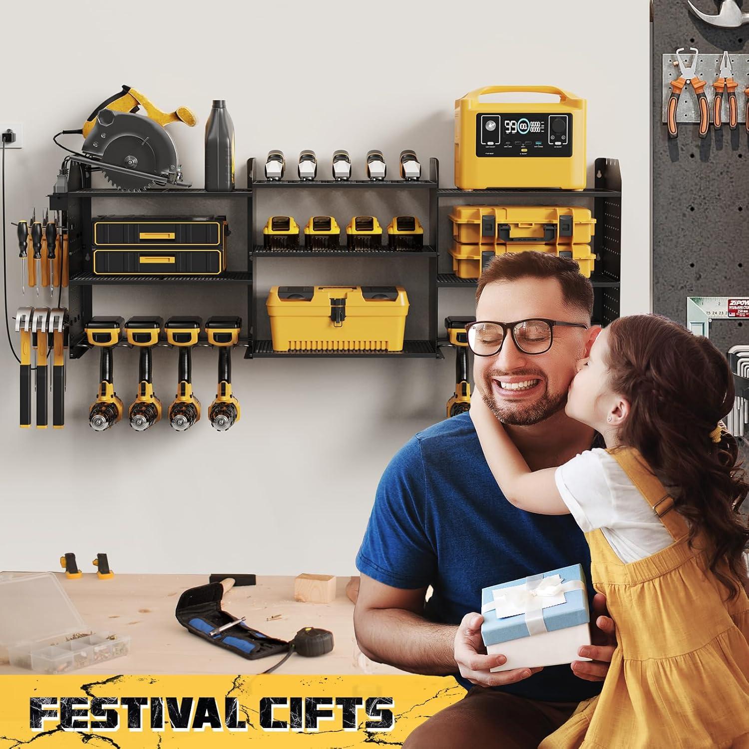 Organizador de Herramientas Eléctricas Geawokyie 3 Capas con Carga