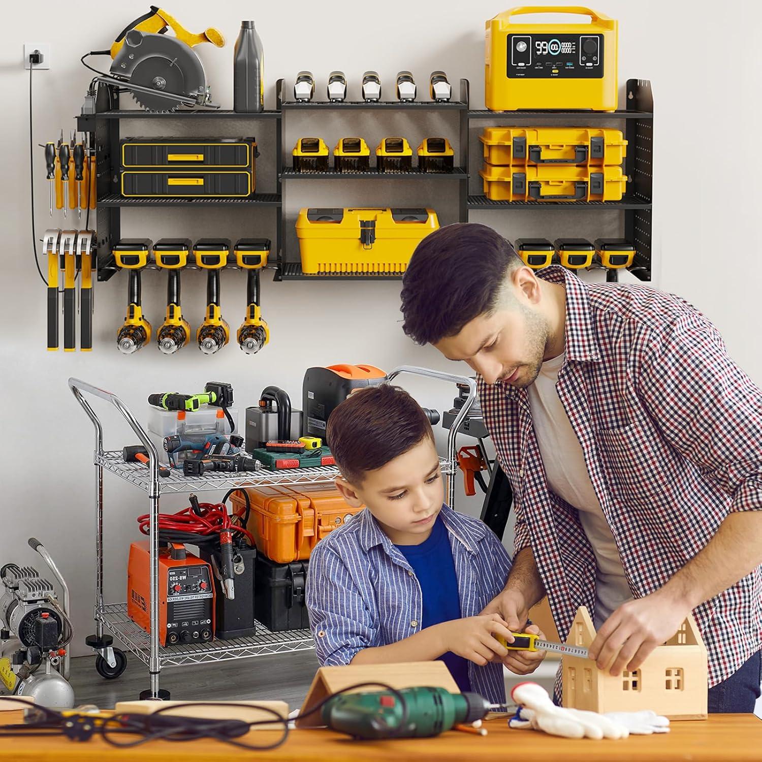 Organizador de Herramientas Eléctricas Geawokyie 3 Capas con Carga