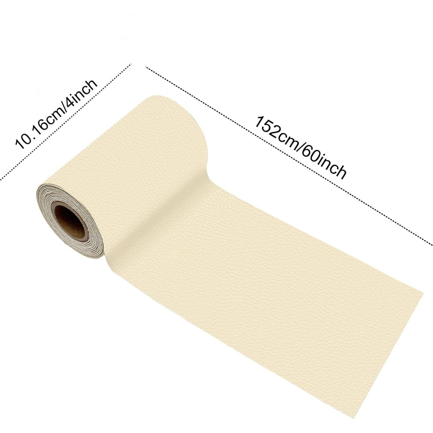 Cinta de Reparación de Cuero IVRYBRI 10.16x152.4 cm Beige