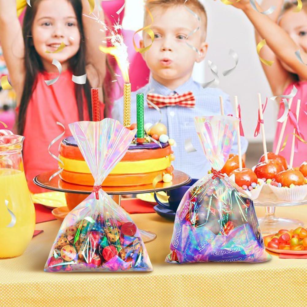 Bolsas de Celofán Iridiscentes Kamachic 120 Pcs 12.7x17.8 cm