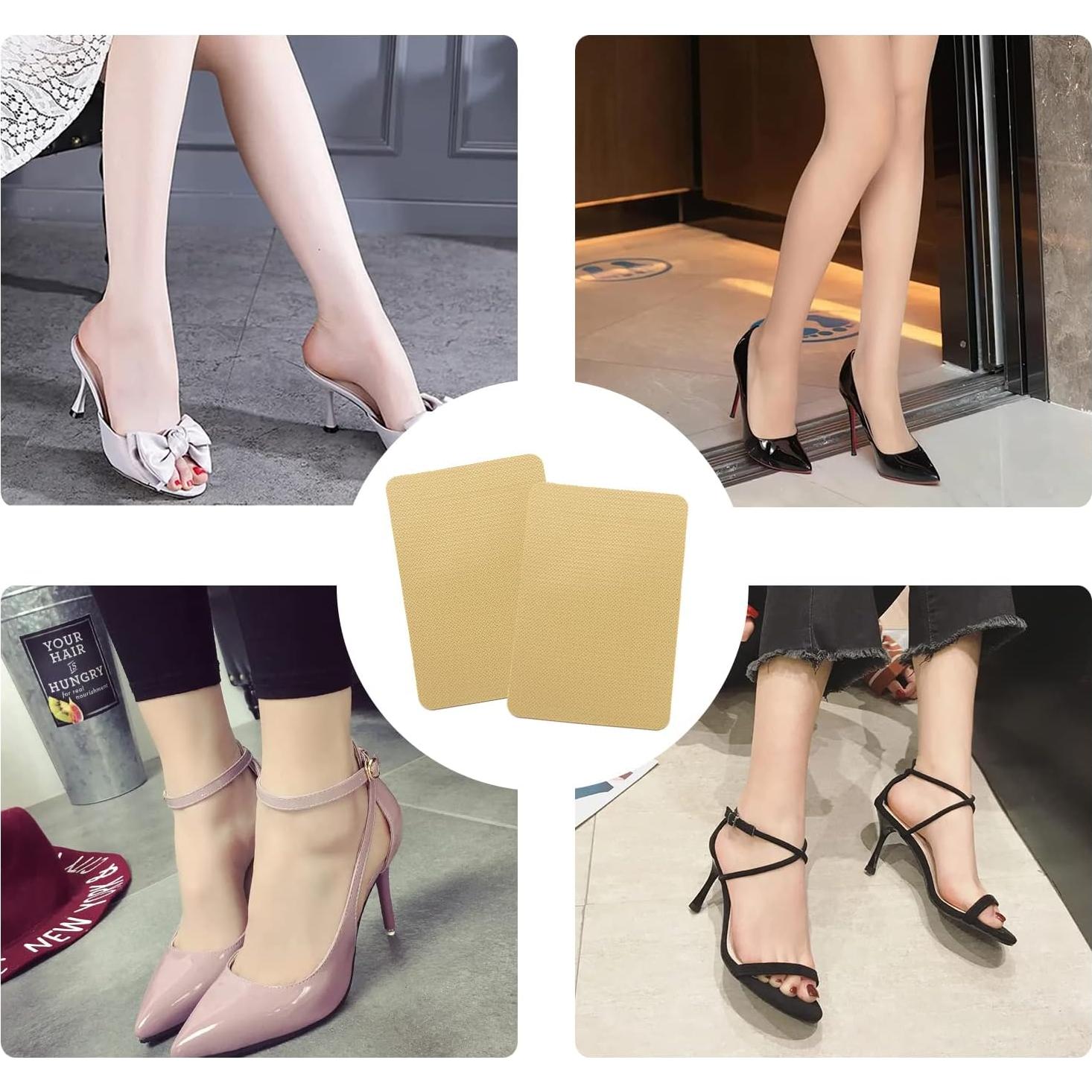 Protectores de Suela Antideslizantes Ashoesert Amarillo - 2 Pares