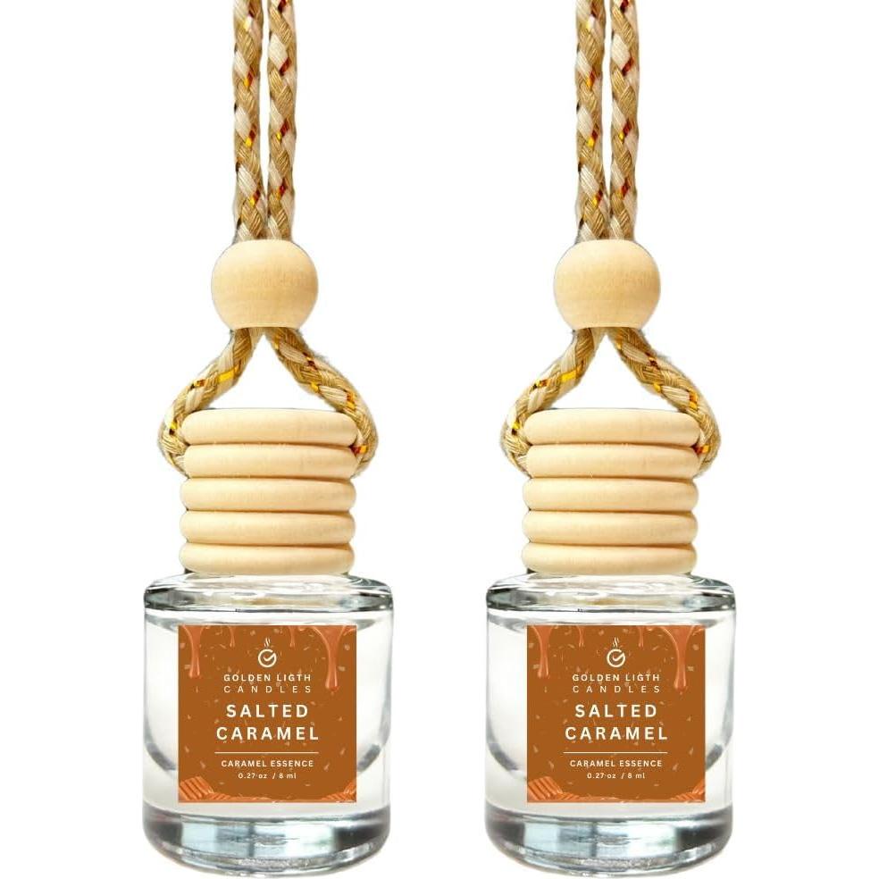 Ambientador de Auto Colgante Golden Light Caramelo Salado 80g