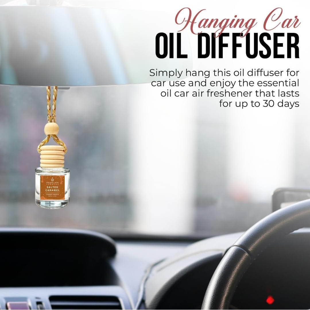 Ambientador de Auto Colgante Golden Light Caramelo Salado 80g