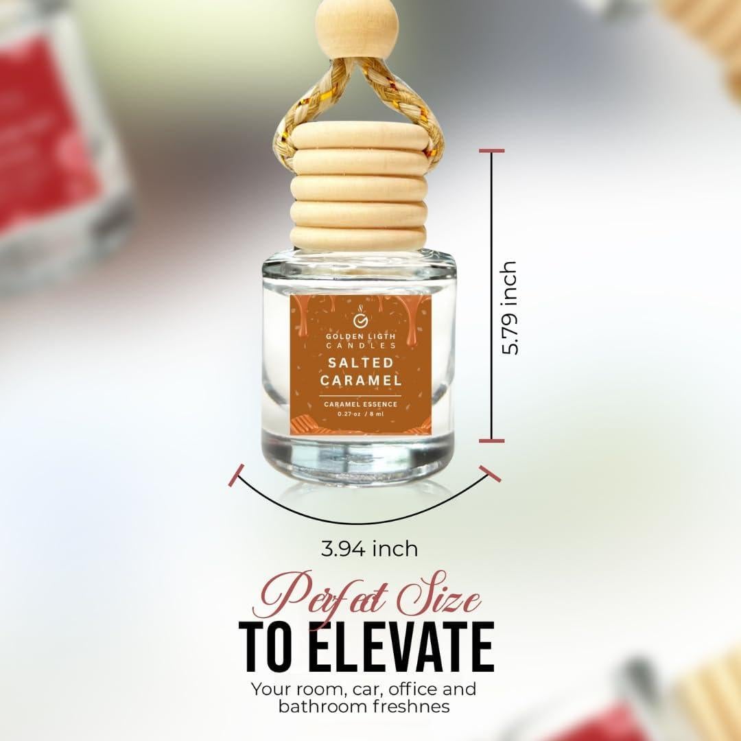 Ambientador de Auto Colgante Golden Light Caramelo Salado 80g